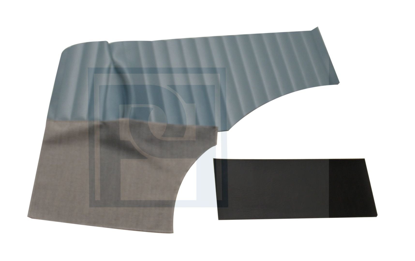 Volvo Bekleding PV544 zijpaneel rechts achter blauw 22-141 z, Enlèvement ou Envoi, Neuf