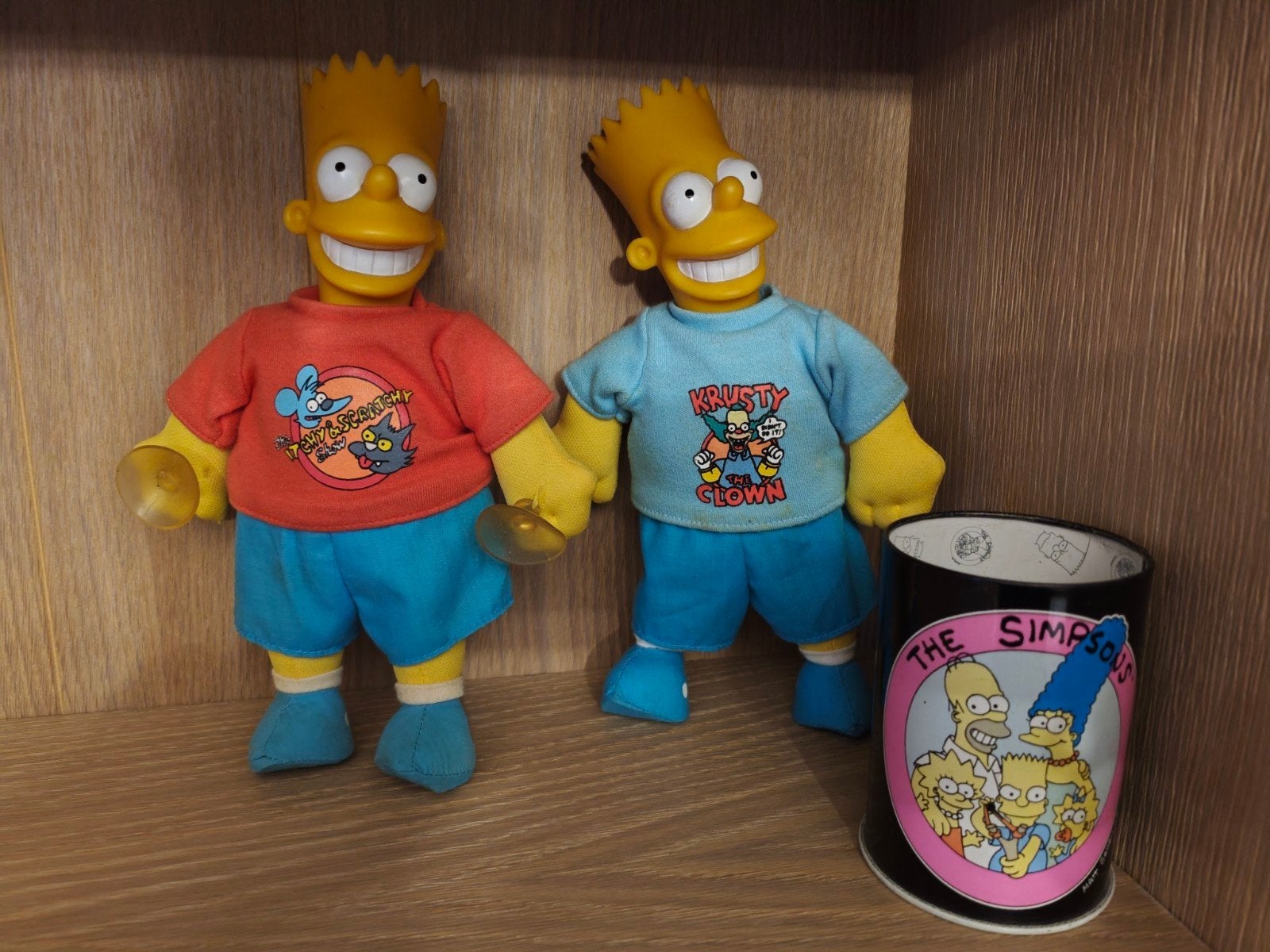 Lot collection de 4 objets "The Simpsons", Collections, Enlèvement ou Envoi, Utilisé