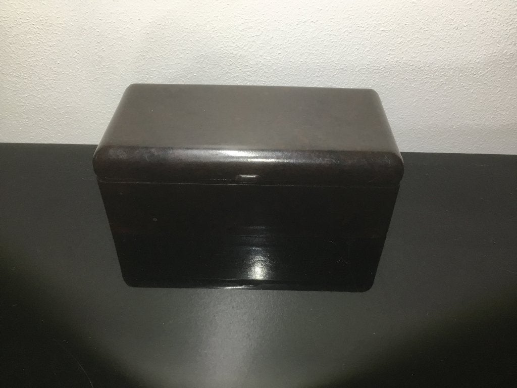 Bakelieten scheerdoosje, Ophalen of Verzenden