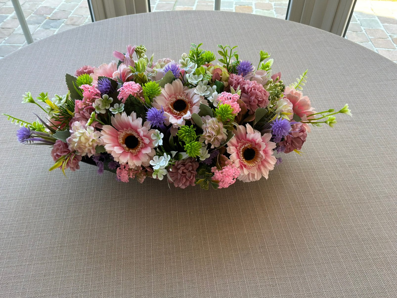 BLOEMSTUK 40 CM, Maison & Meubles, Accessoires pour la Maison | Plantes & Fleurs artificielles, Enlèvement, Neuf, Arrangement floral