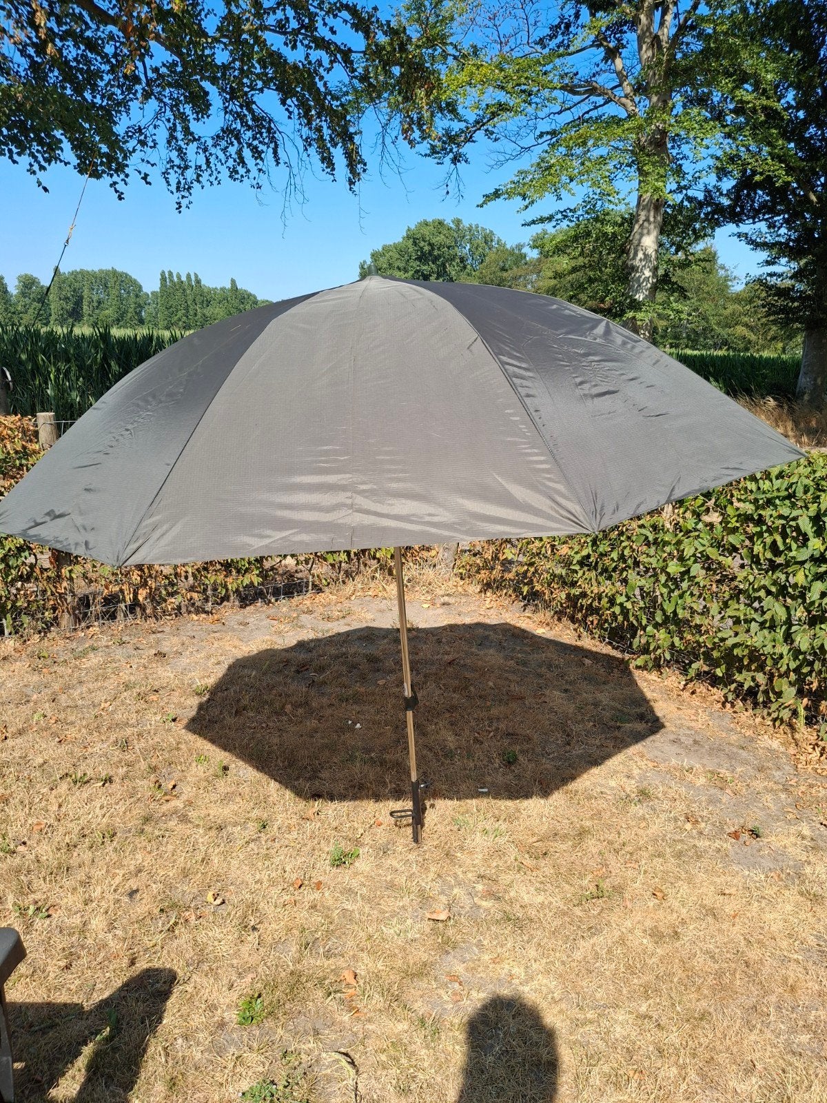 Visparaplu/parasol met voet, Watersport en Boten, Ophalen, Nieuw, Overige typen