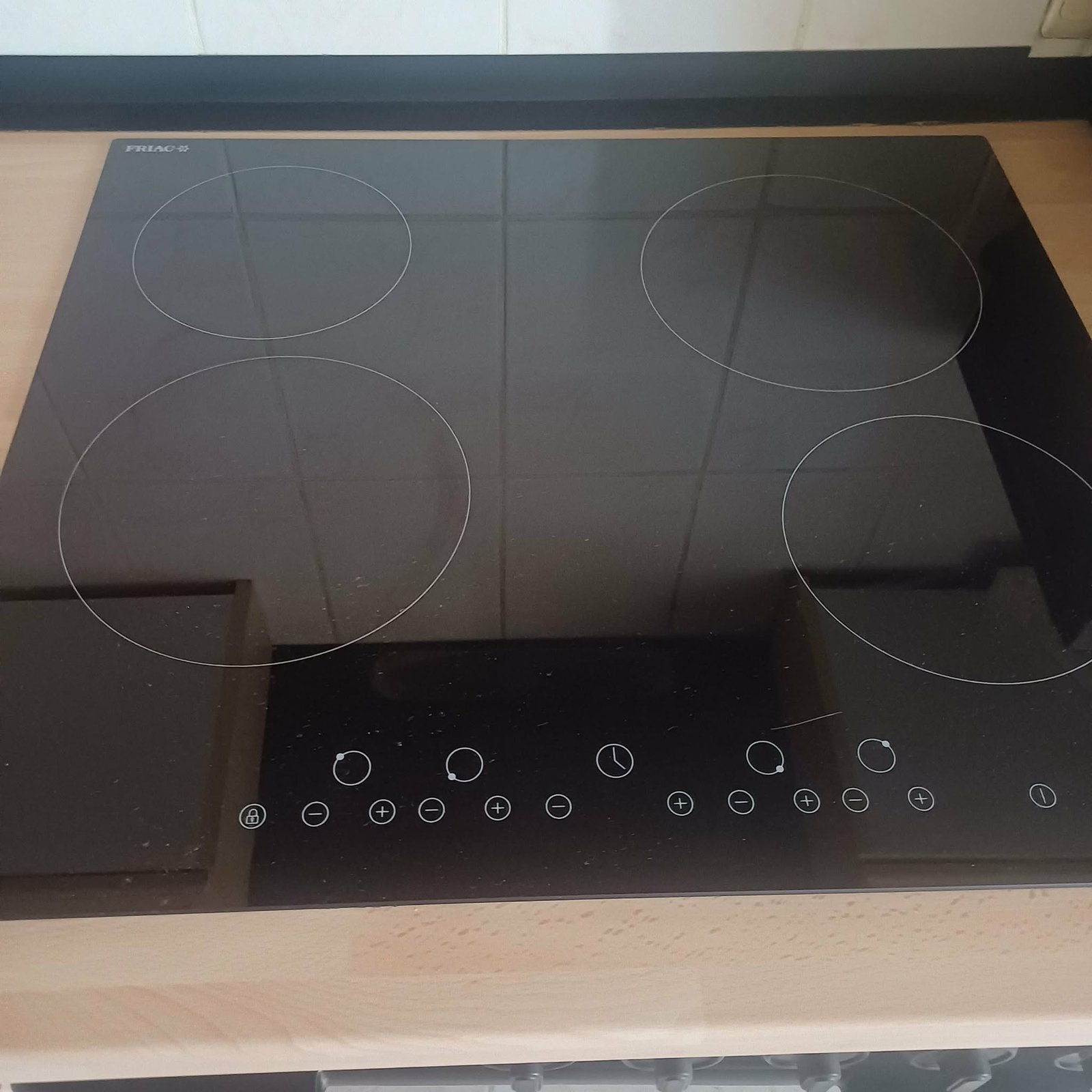 Elektrisch kookplaat friac in heel goede staat, Elektronische apparatuur, Kookplaten, Ophalen, Zo goed als nieuw, Elektrisch