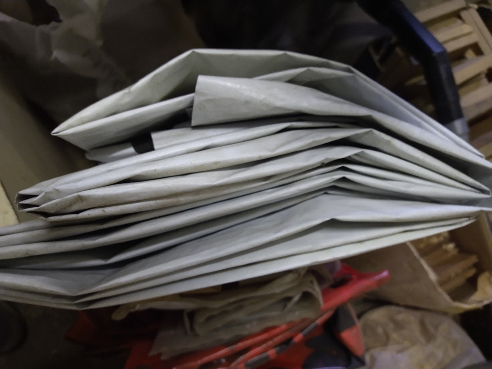plastic folie, Doe-het-zelf en Bouw, Ophalen, Gebruikt, Folie