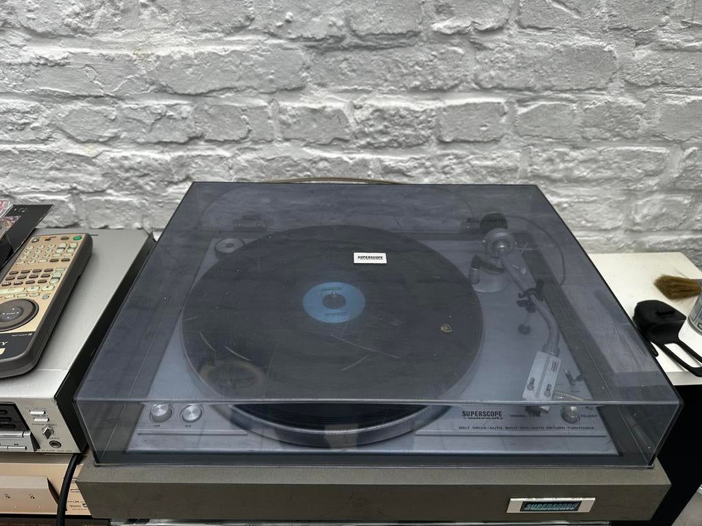 Platenspeler Superscope by Marantz, Ophalen, Gebruikt, Platenspeler