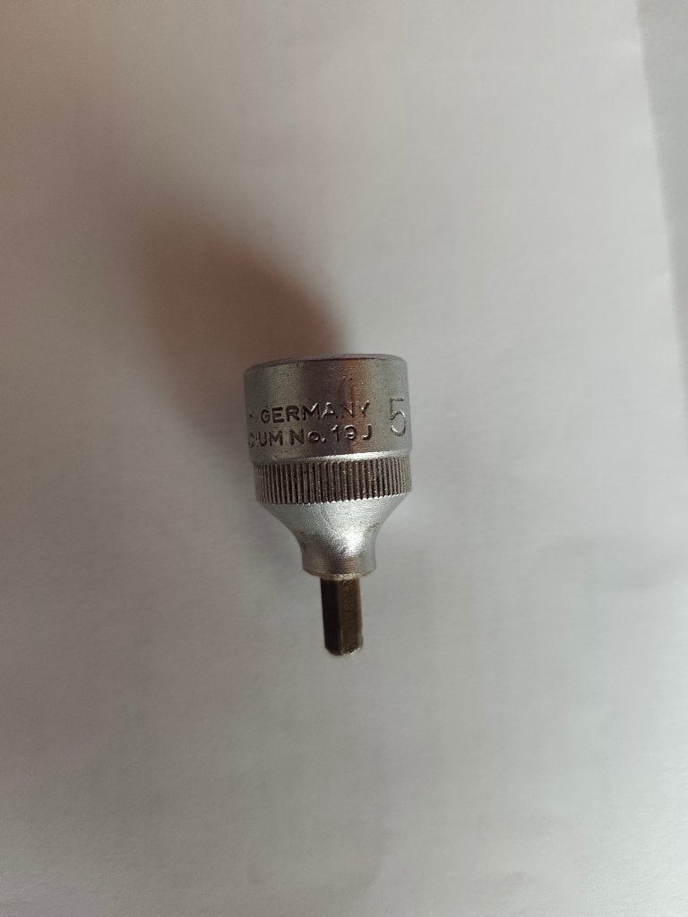 Dowidat inbusdop 5mm    1/2 drive, Enlèvement ou Envoi, Utilisé