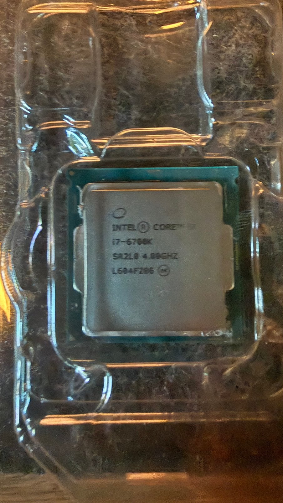 Intel Core i7-6700K / 4 GHz - 8mb cache - LGA1151 socket, Computers en Software, Processors, Verzenden, Gebruikt, 4-core, 4 Ghz of meer