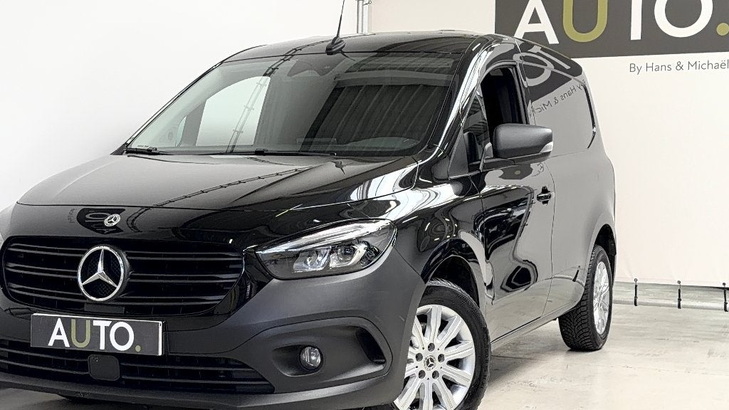 CITAN 112 CDI *AUTOMAAT*LED*GARANTIE*, Auto's, Stof, 4 cilinders, Zwart, 5 deurs