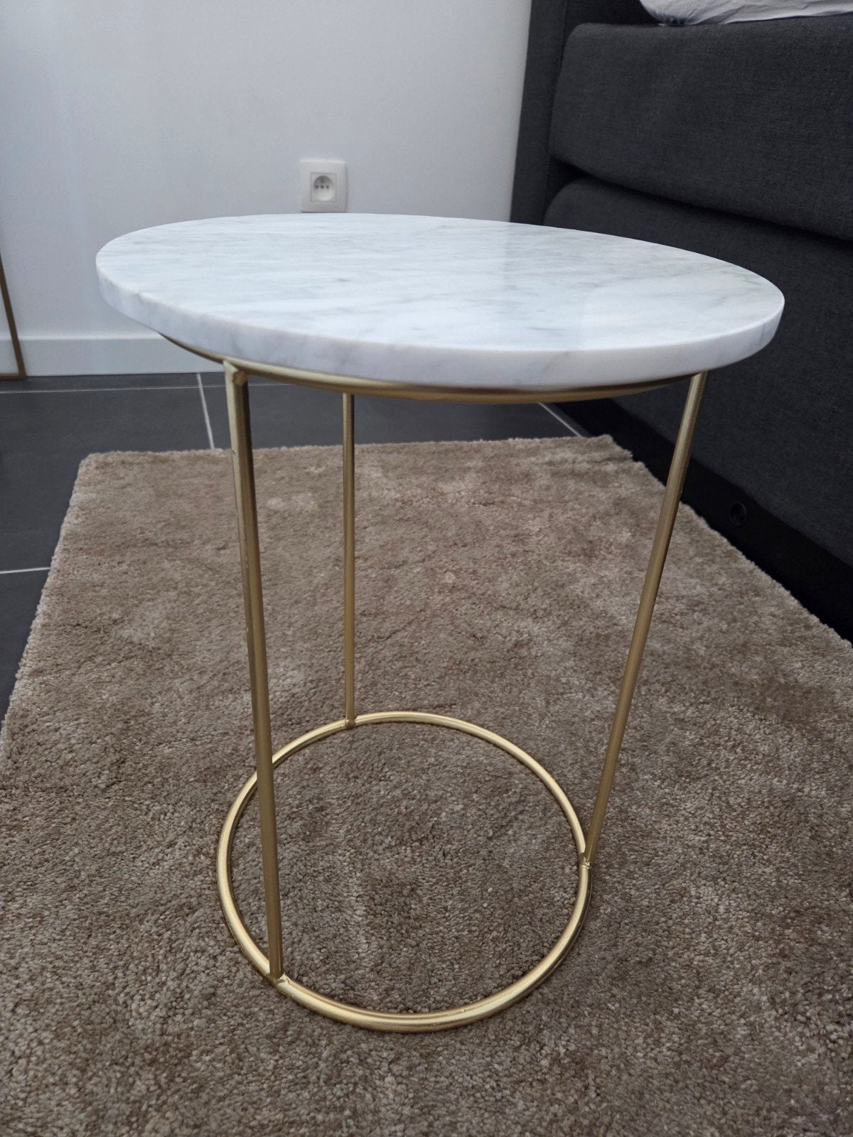 Bijzettafel, Ophalen, Rond