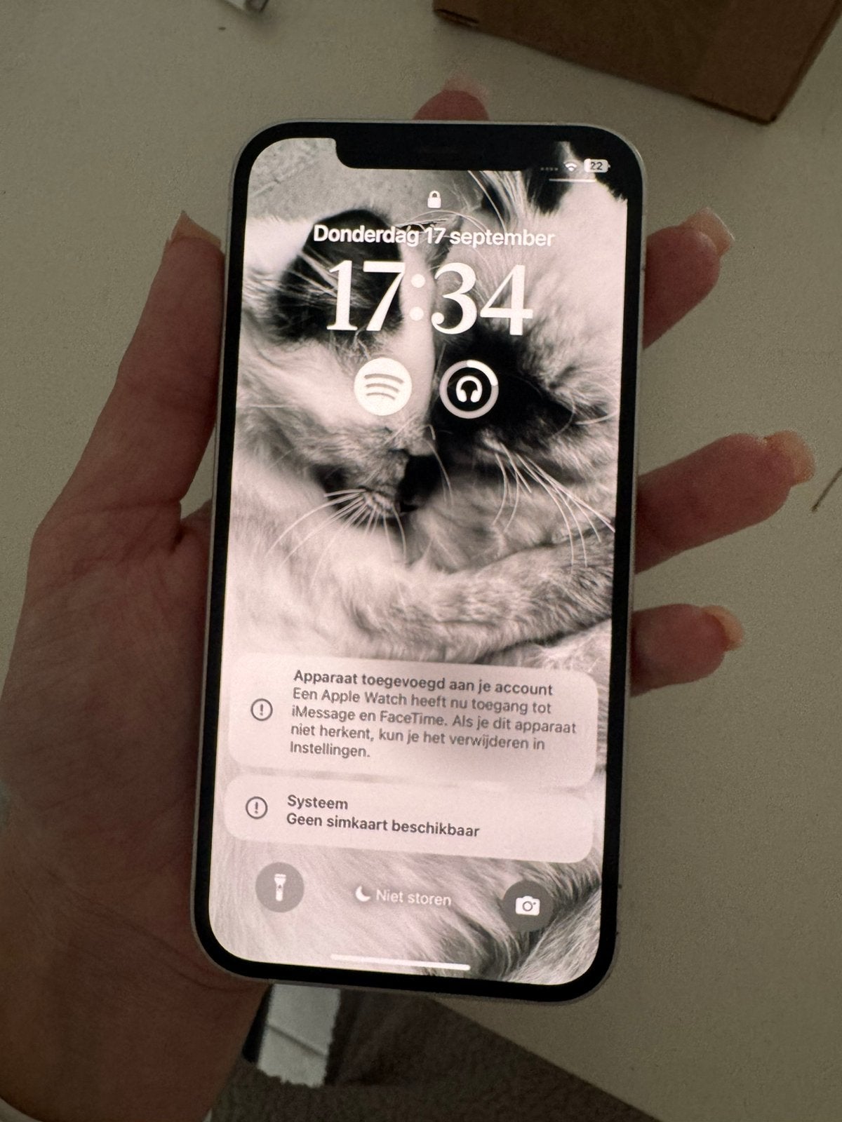 iPhone 12, Comme neuf, Enlèvement, Blanc, IPhone 12