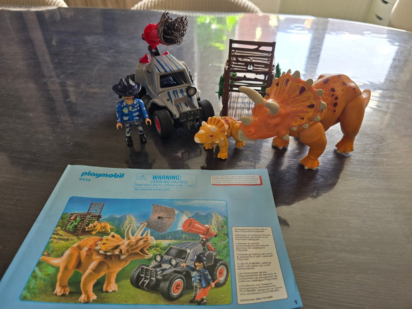 playmobil 9434 dinos the explorers, Kinderen en Baby's, Ophalen, Gebruikt