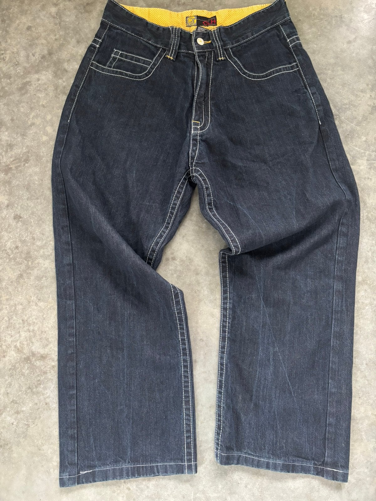 Jean de patinage CLH Baggy Y2K — Taille W34 L32 (L), Vêtements | Hommes, Enlèvement, Comme neuf, Bleu, Autres tailles de jeans