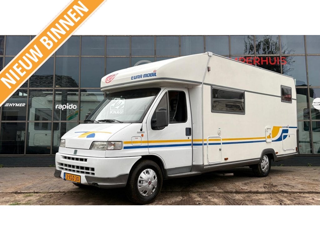 Eura Mobil Profila 690 FaceToFace,XLGarage,130PK, Caravans en Kamperen, Ringverwarming, 6 tot 7 meter, Bedrijf, ABS