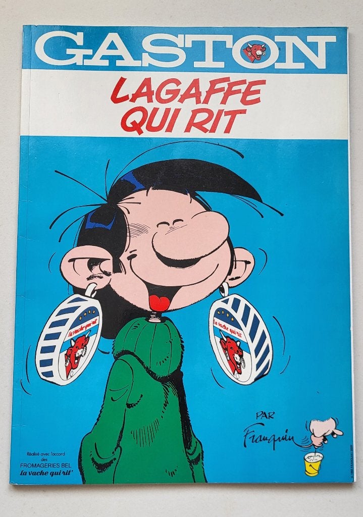 Album publicitaire Gaston "Lagaffe qui rit" (hors commerce), Boeken, Gelezen, Verzenden, Eén stripboek, Franquin
