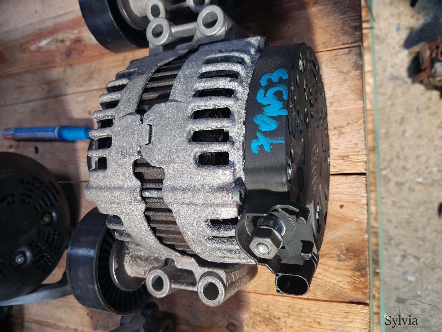 Dynamo 150 AMP BMW 3 Serie E90 N53  0121615010 7550967, Gebruikt, -, -, Ophalen of Verzenden