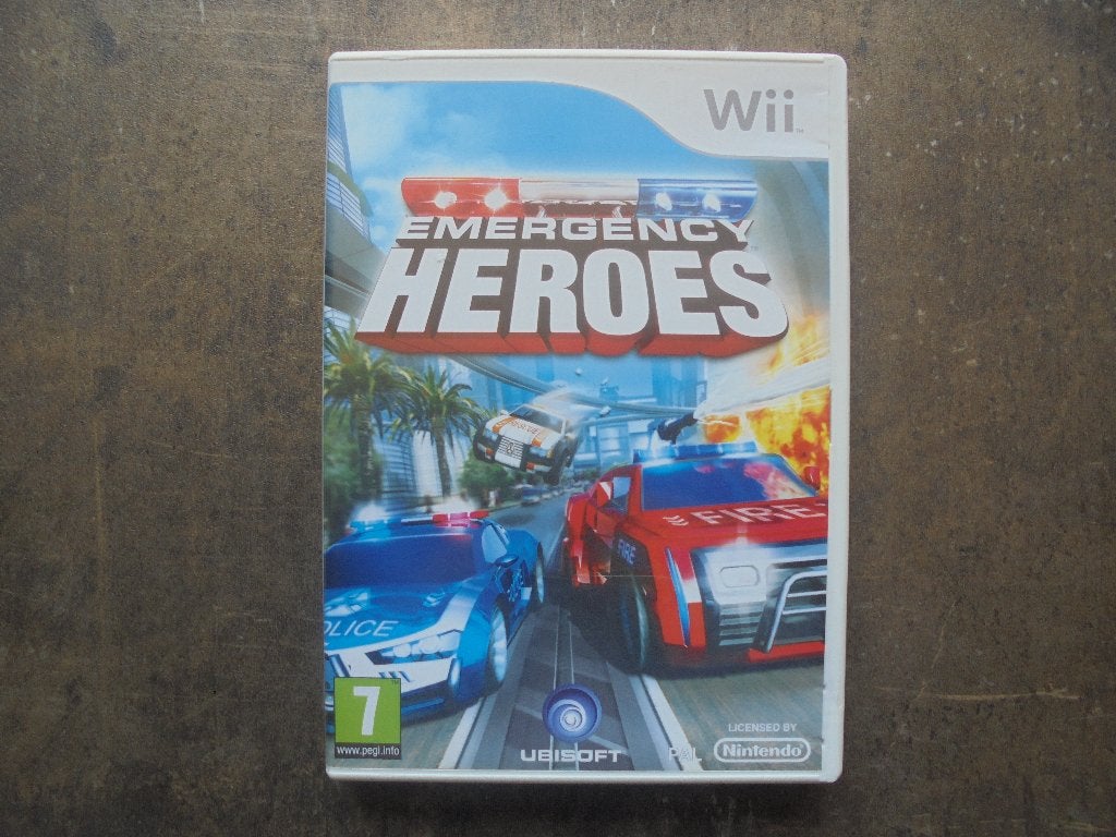 Emergency Heroes voor Wii (zie foto's) II, Enlèvement ou Envoi, 1 joueur, À partir de 7 ans, Aventure et Action