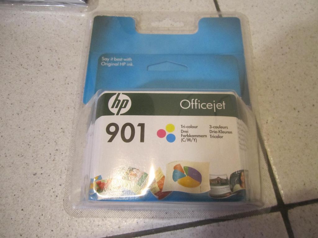 Inktpatronen HP 901, Ophalen of Verzenden, Nieuw, Cartridge, HP ORIGINAL