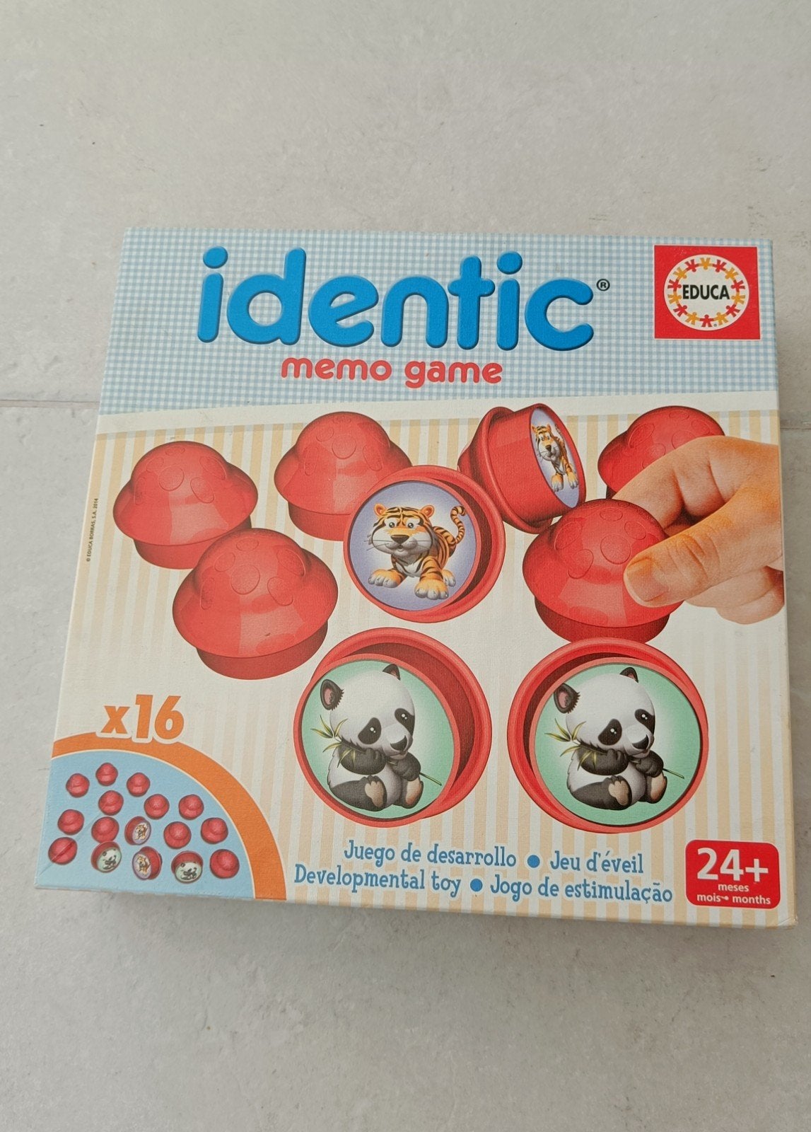 memory spel educa, Ophalen of Verzenden