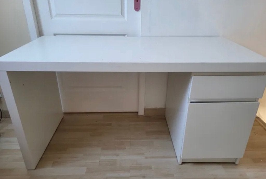 IKEA bureau Malm, Enlèvement, Utilisé, IKEA