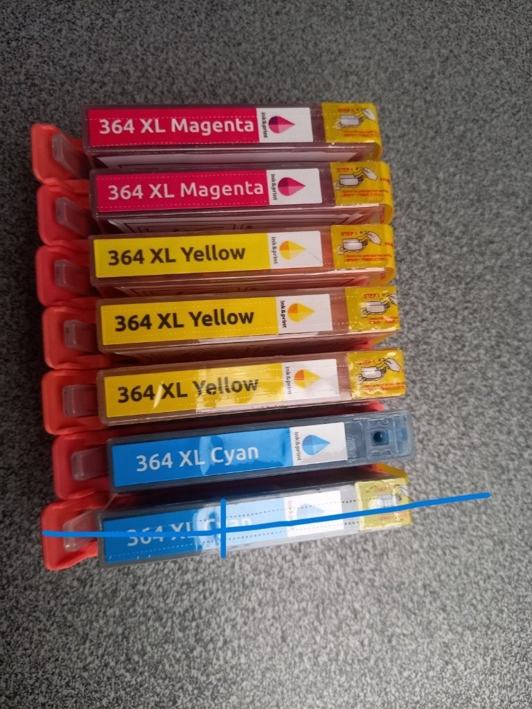 encre : 6 cartouches, Enlèvement ou Envoi, Neuf, Cartridge