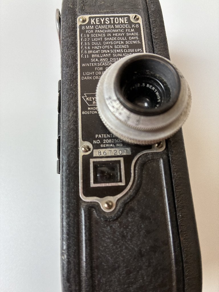 zeer oude filmcamera, Collections, Enlèvement, Avant 1940, Caméra