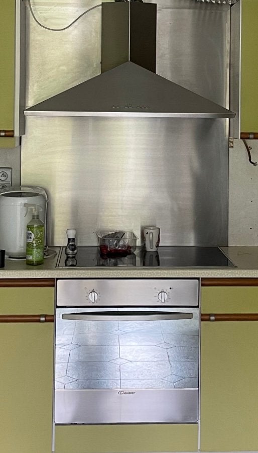 Verlaagde prijs! Inox dampkap Miele met inox wandpaneel, Ophalen, Gebruikt, Staal of Inox, Overige typen