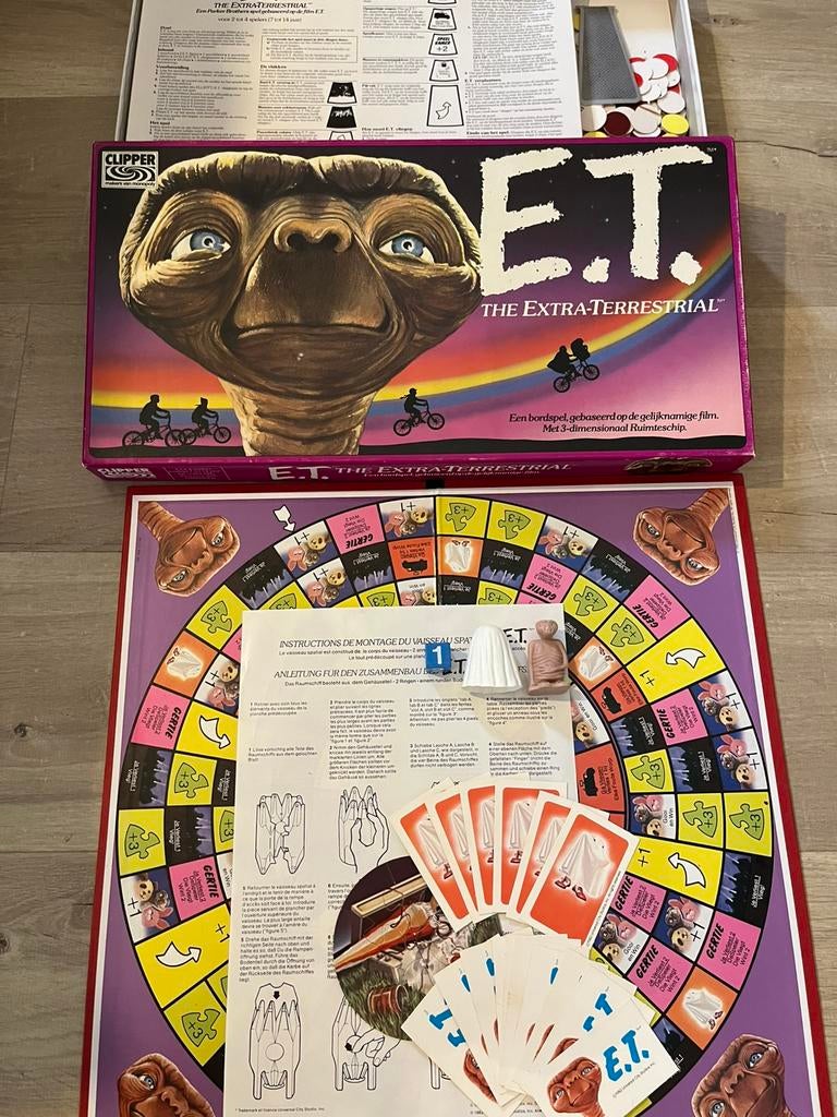 Bordspel ET the extra terrestrial, Ophalen of Verzenden, Gebruikt