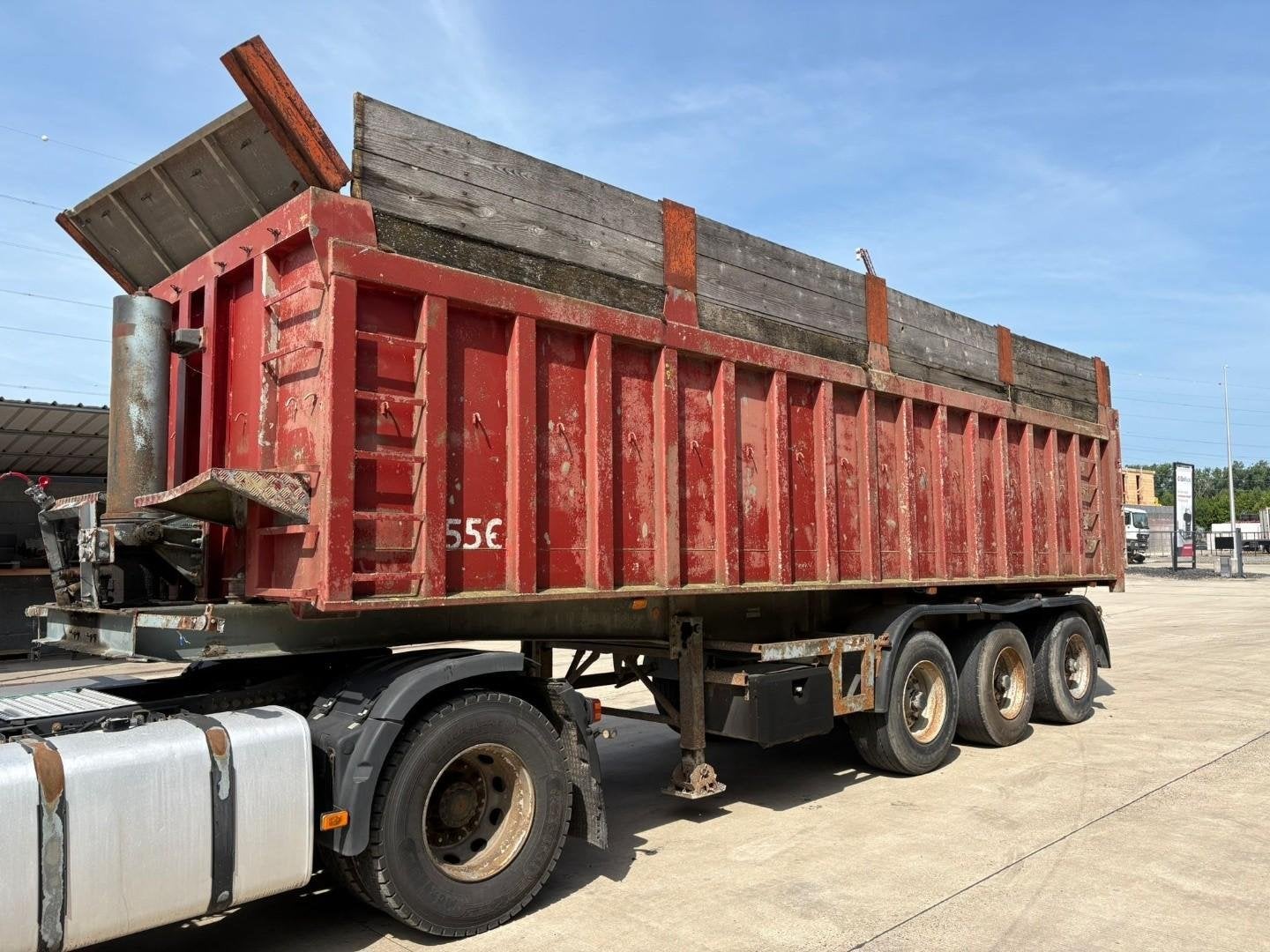 Fruehauf ONCRK22-110A (REMORQUE FRANCAIS / FRENCH TRAILER /, Autos, Achat, Entreprise, Autres carburants, Autres couleurs