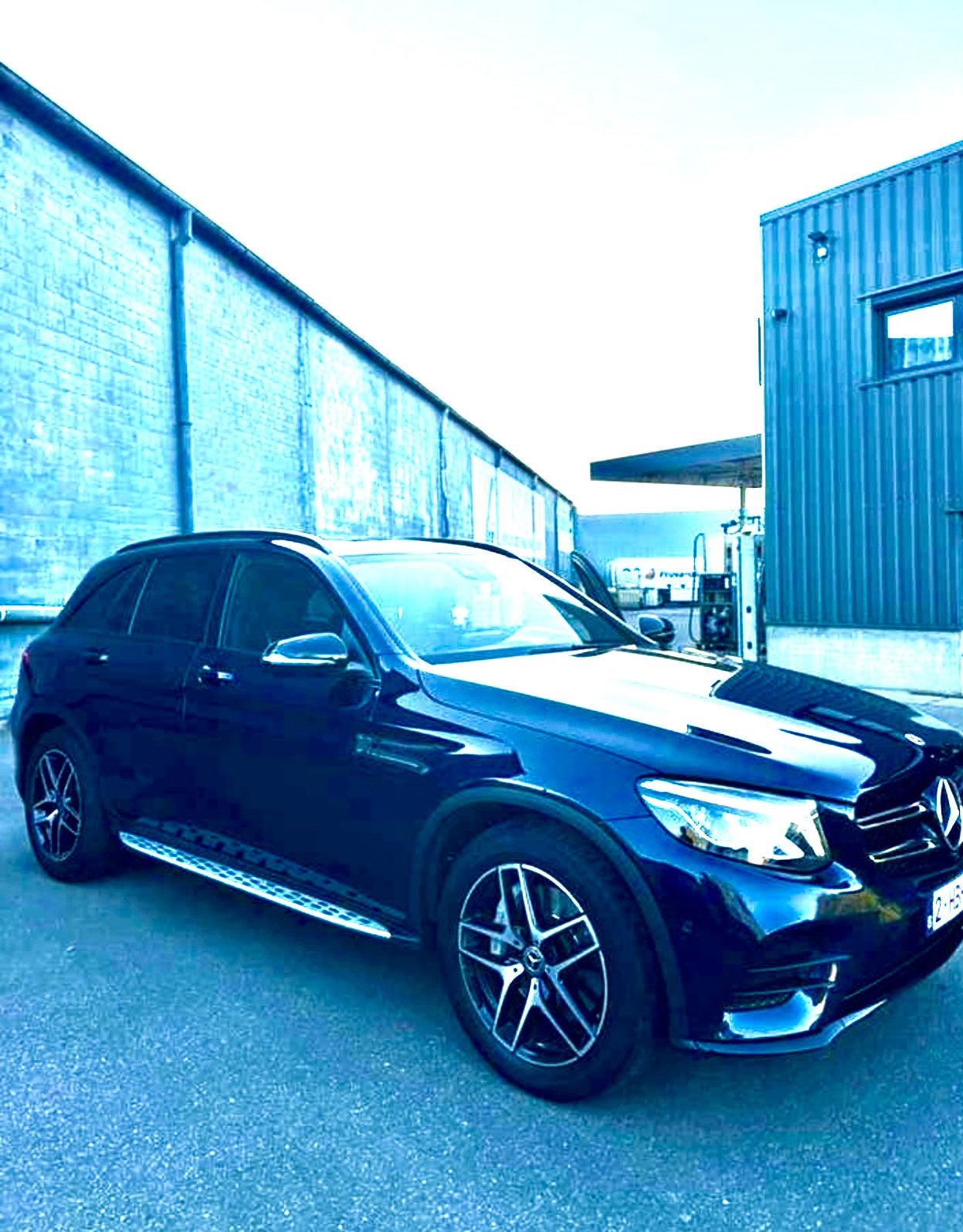 Mercedes GLC 1jaar officieel garantie bij Mercedes., Auto's, Automaat, Leder en Stof, 360° camera, GLC