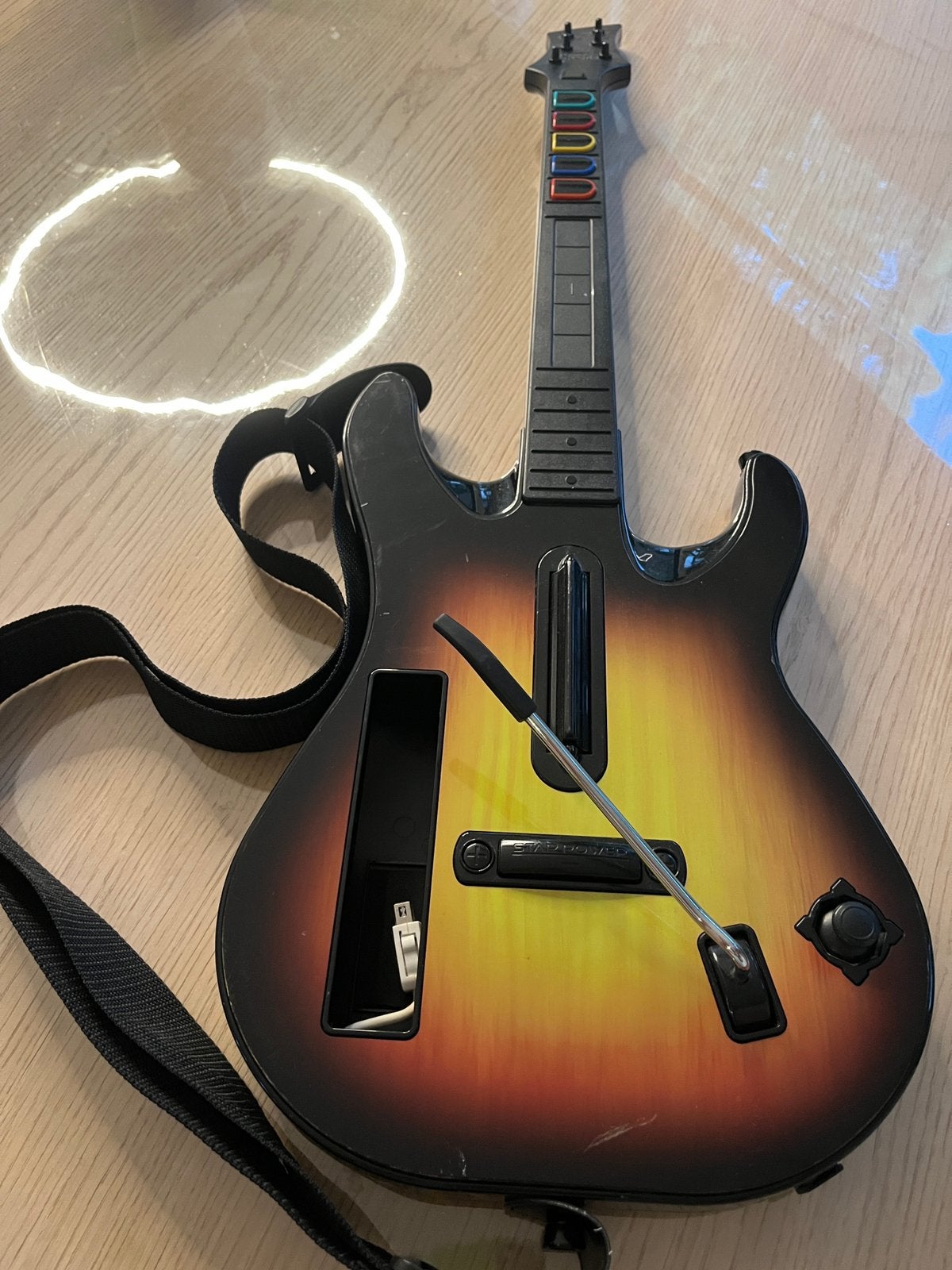 Guitaar Guitar Hero Nintendo Wii, Games en Spelcomputers, Games | Nintendo Wii, Ophalen of Verzenden, Gebruikt
