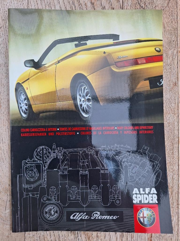 ALFA SPIDER 1999 GUIDE COULEUR, Enlèvement ou Envoi, Comme neuf