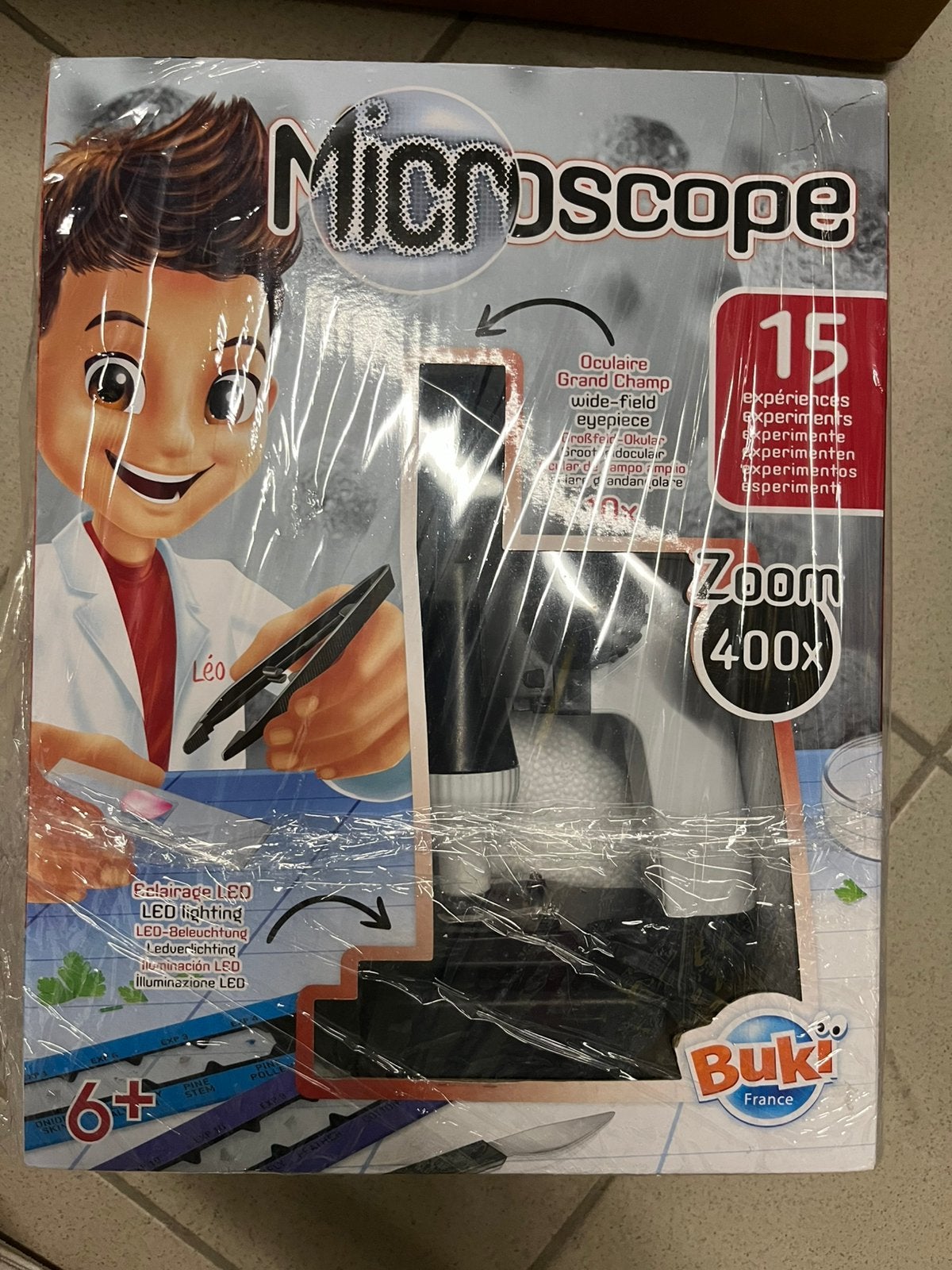 Microscoop Buki, Kinderen en Baby's, Speelgoed | Educatief en Creatief, Ophalen, Zo goed als nieuw