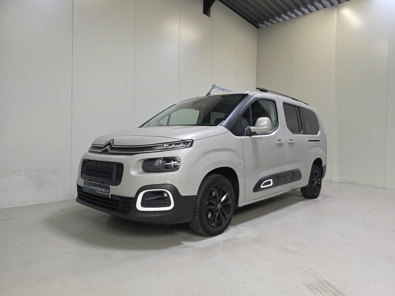 Citroen Berlingo 1.5d - 7 pl - GPS - Airco - Topstaat!, 0 kg, Argent ou Gris, Achat, 7 places