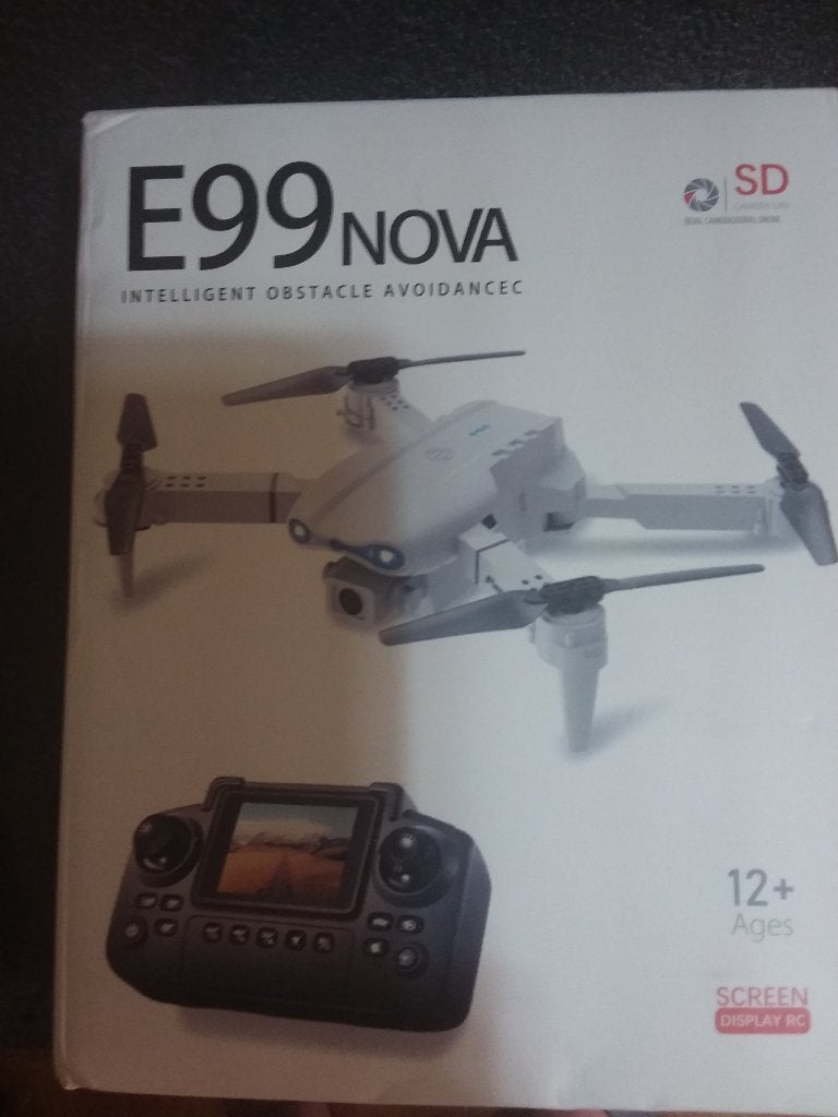 Drone E99NOVA met afstandsbediening 2.4 inch scherm, TV, Hi-fi & Vidéo, Neuf, Moins de 15 minutes, Enlèvement ou Envoi, Moins de 250 g