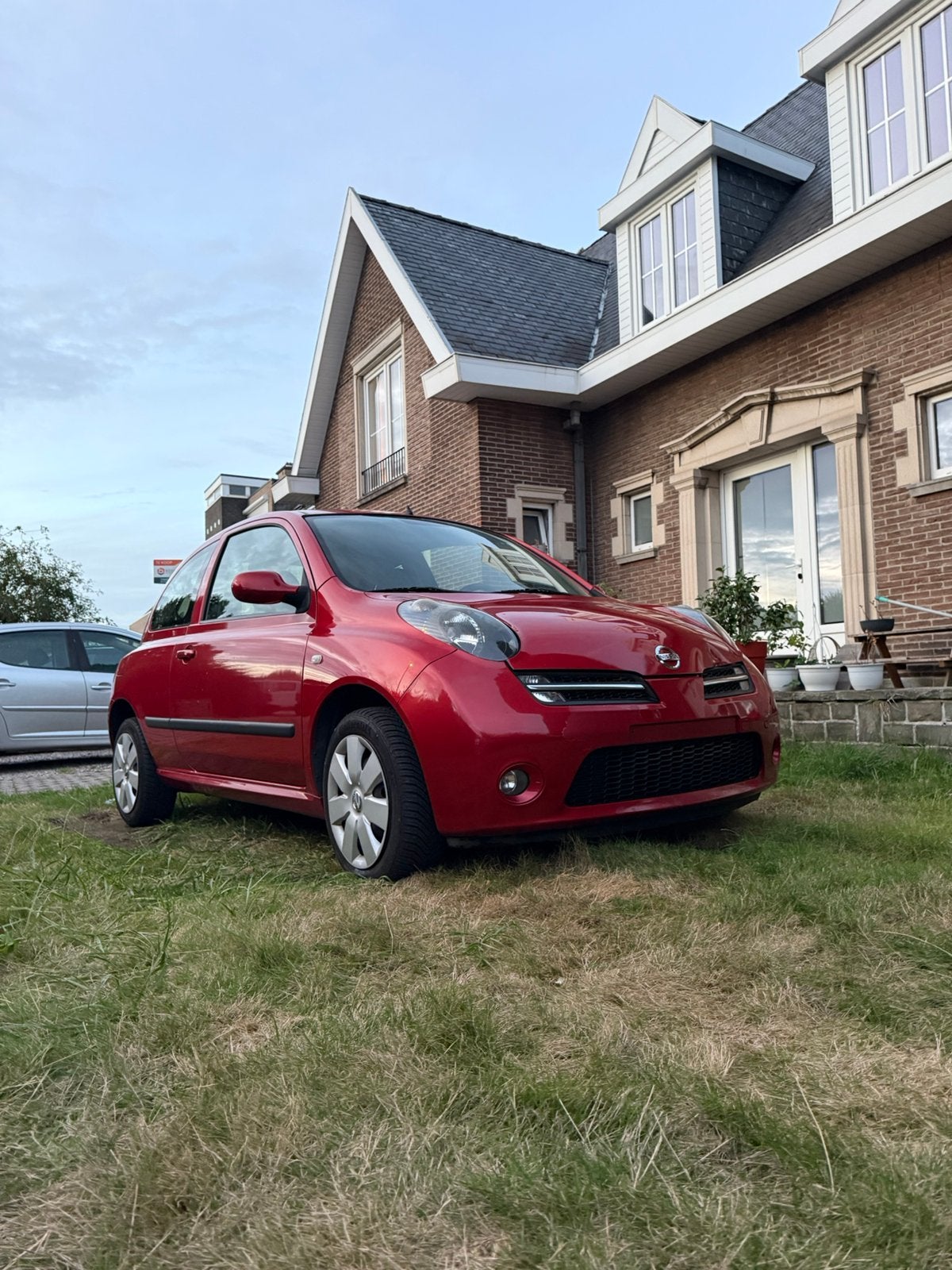Nissan Micra - 1.2 Tekna Cool - 2006 - AIRCO  - Garantie 12m, Autos, Nissan, Rouge, Achat, Entreprise, Boîte manuelle