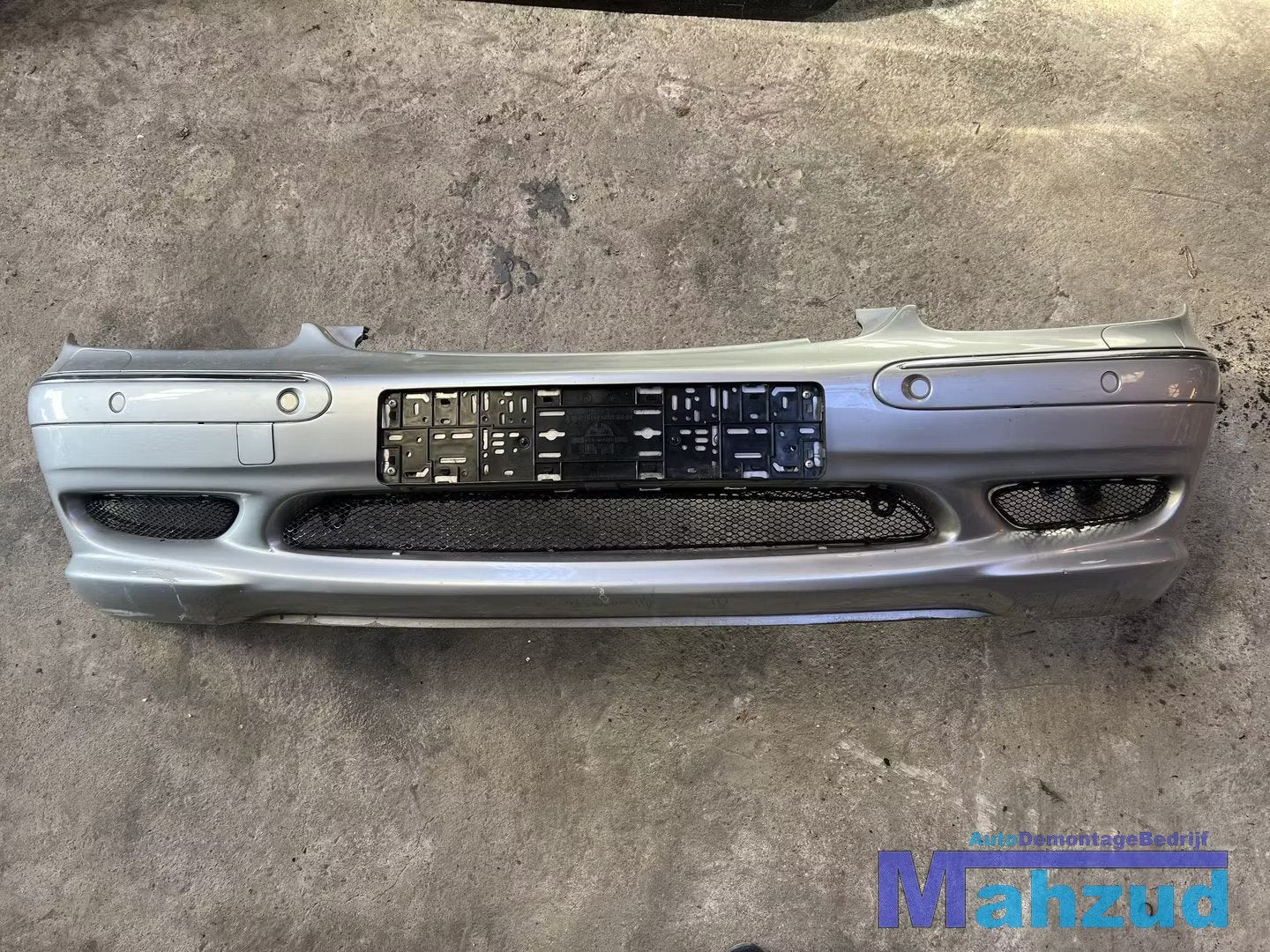MERCEDES S KLASSE W220 Zilver 744 AMG Voorbumper, Gebruikt, Mercedes-Benz AG, Voor, Mercedes-Benz