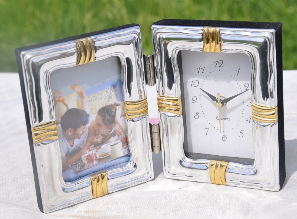 horloge avec cadre modèle 2, Huis en Inrichting, Woonaccessoires | Klokken, Ophalen of Verzenden, Nieuw, Overige typen