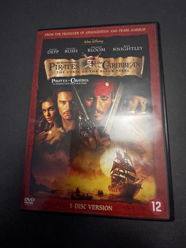 Pirates of the caribbean dvd, Cd's en Dvd's, Vanaf 12 jaar, Ophalen of Verzenden, Gebruikt