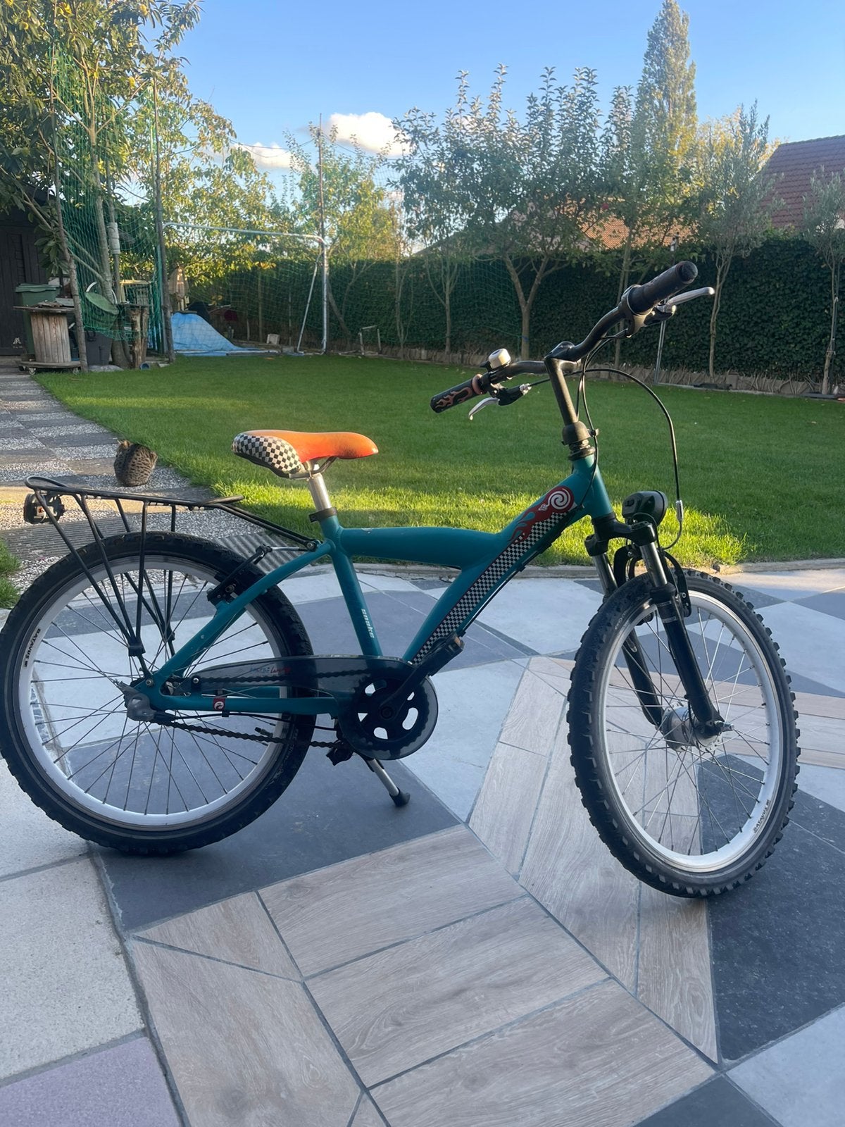 Velo 22” garçon, Vélos & Vélomoteurs, Frein sur jante, Aluminium, Enlèvement, Utilisé