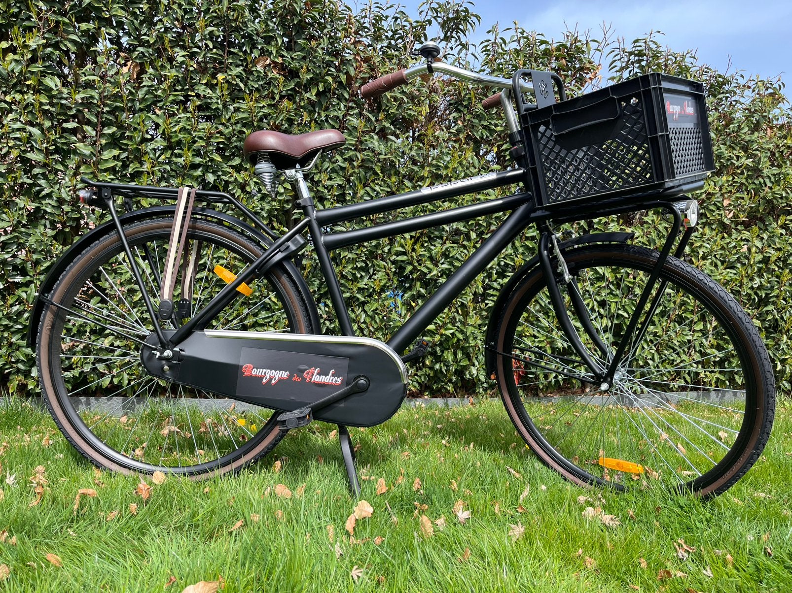 NIEUW Herenfiets POPAL (Retro), Fietsen en Brommers, Terugtraprem, Nieuw, Handrem, Ophalen