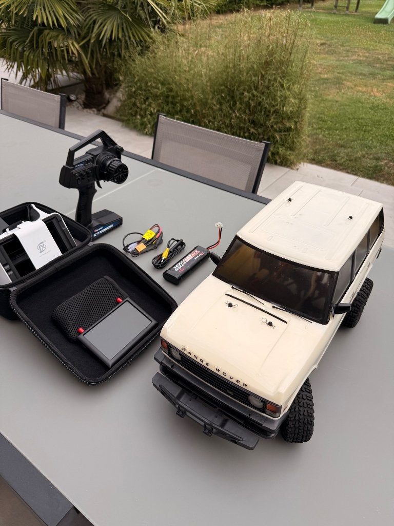 Crawler RC Carisma SCA-1E Range Rover 1/10 — Volledige FPV, Hobby en Vrije tijd, Auto offroad, Zo goed als nieuw, Schaal 1:10