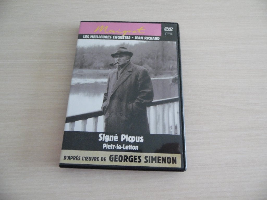 MAIGRET  SIGNÉ PICPUS  ET  PIETR-LE-LETTON, Enlèvement ou Envoi, Tous les âges, Français, Comme neuf