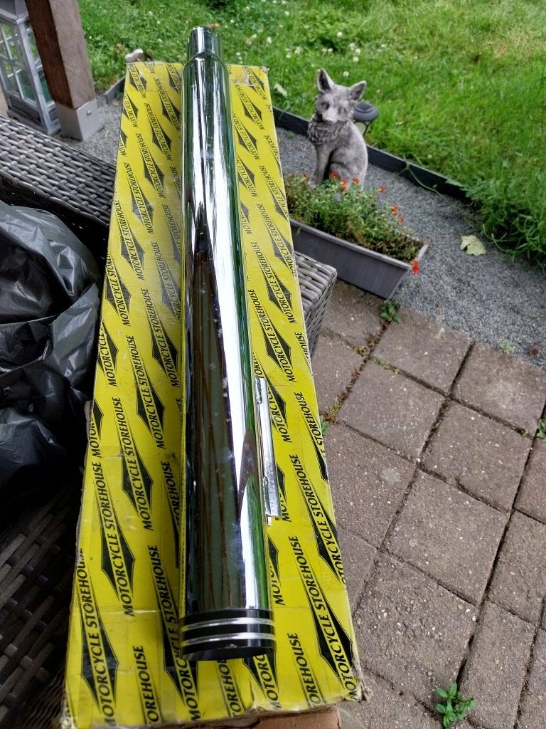 h.d uitlaten nieuw, Motoren, Ophalen, Nieuw