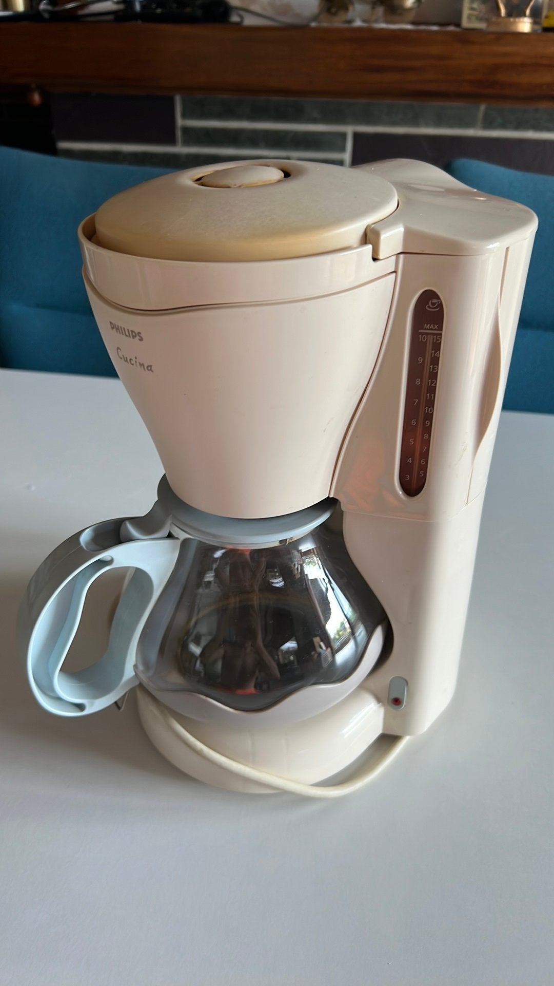 Philips Cucina, Gebruikt, Koffiemachine, Gemalen koffie, Ophalen of Verzenden