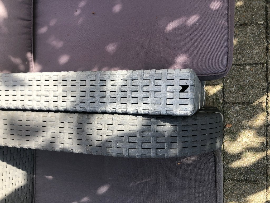Loungeset, Synthétique, Utilisé, Sets de jardin, Enlèvement