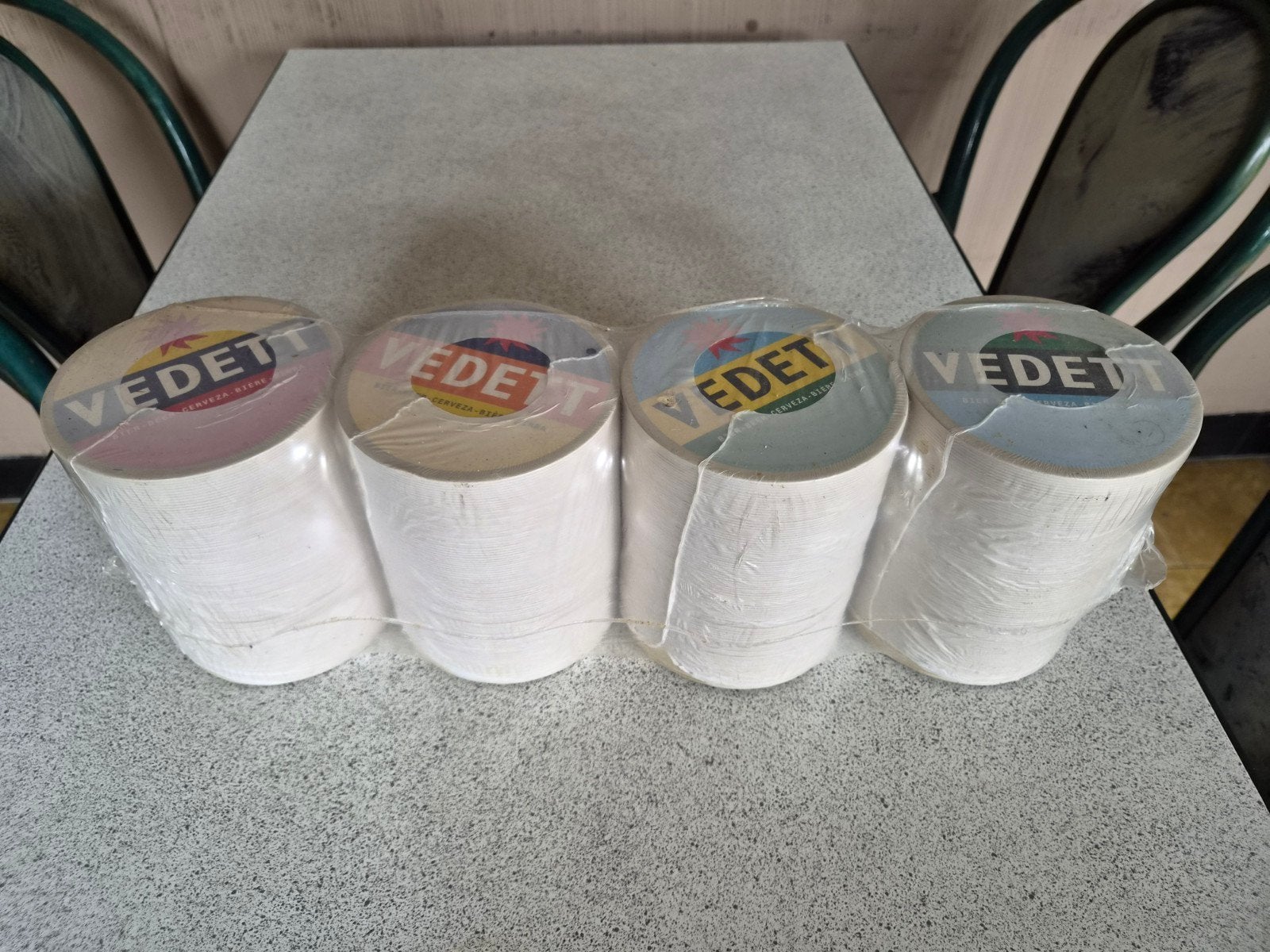 Bierkaartjes Vedett, Enlèvement, Neuf