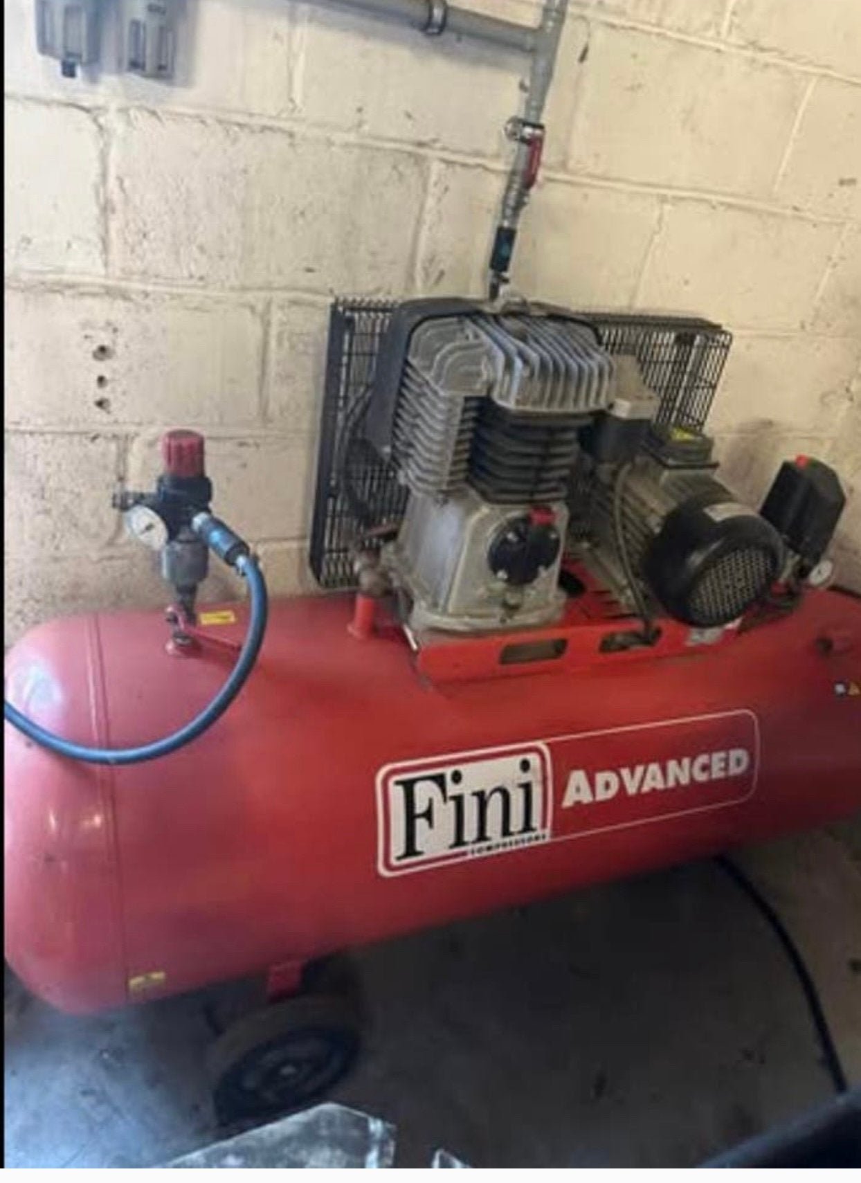 Professionele Fini advanced luchtcompressor 270 liter, Enlèvement, Comme neuf