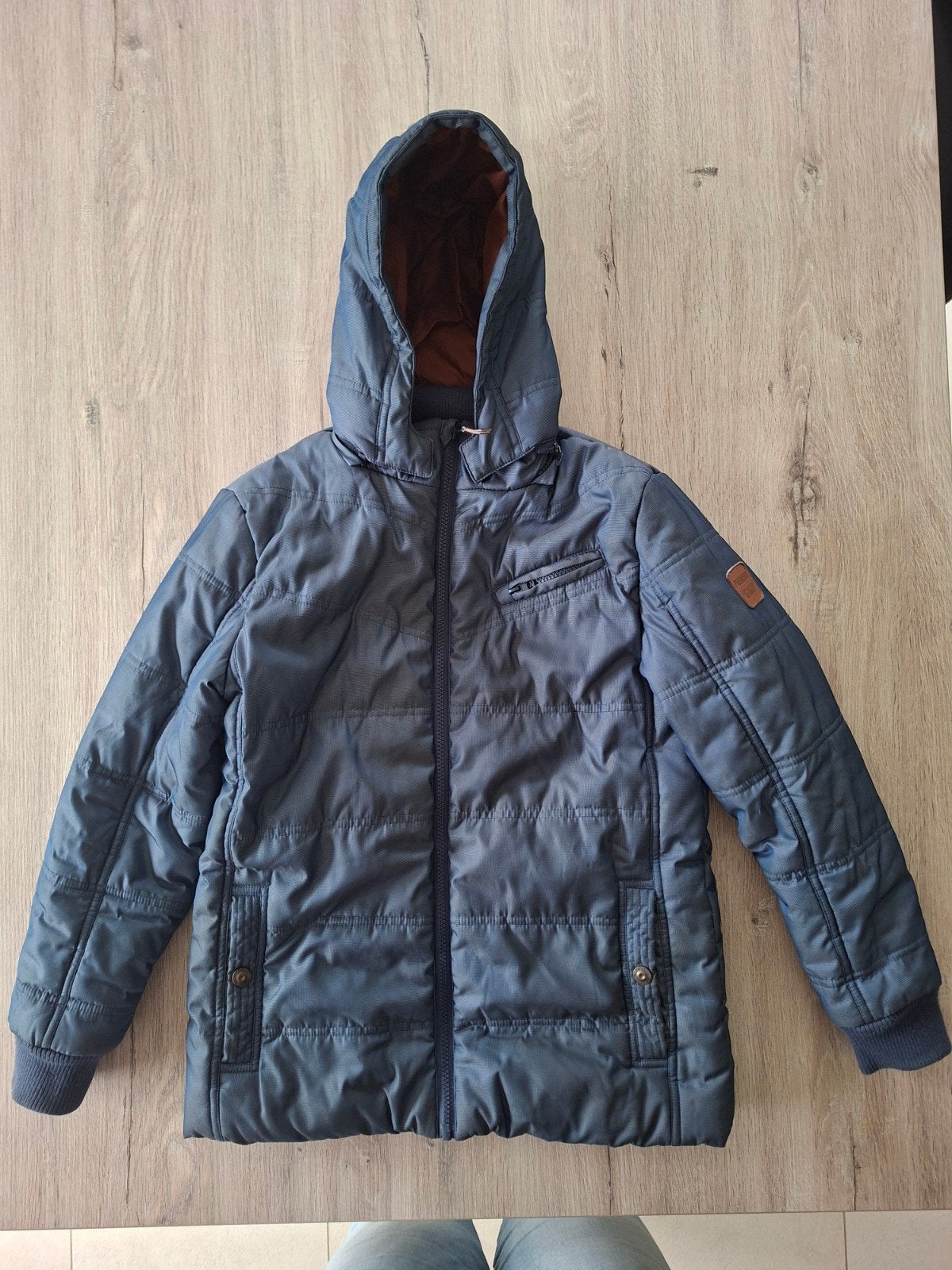 warme winterjas maat 152, Ophalen, JBC, Zo goed als nieuw, Jongen