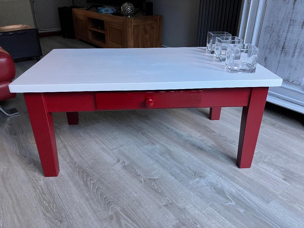 salon tafel, Ophalen, 100 tot 150 cm, 50 tot 100 cm, Zo goed als nieuw