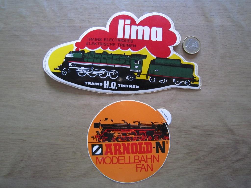 Autocollant rétro/vintage - train miniature, Collections, Autocollants, Comme neuf, Marque, Enlèvement ou Envoi