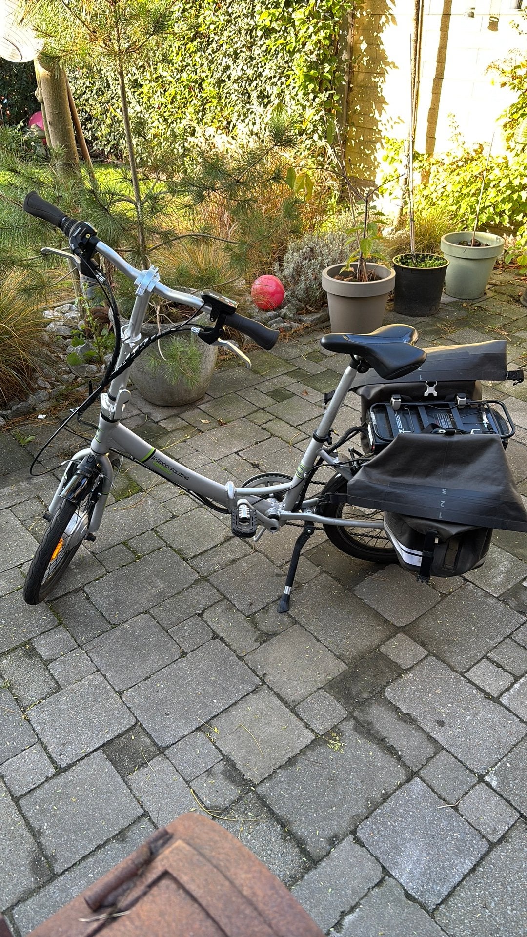Nog zeer propere elektrische vouwfiets, Fietsen en Brommers, Ophalen, Zo goed als nieuw